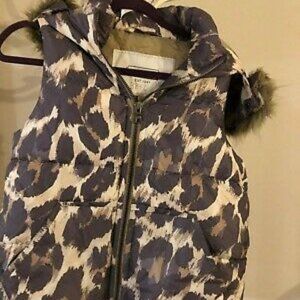 Coach women's Animal cheetah vest